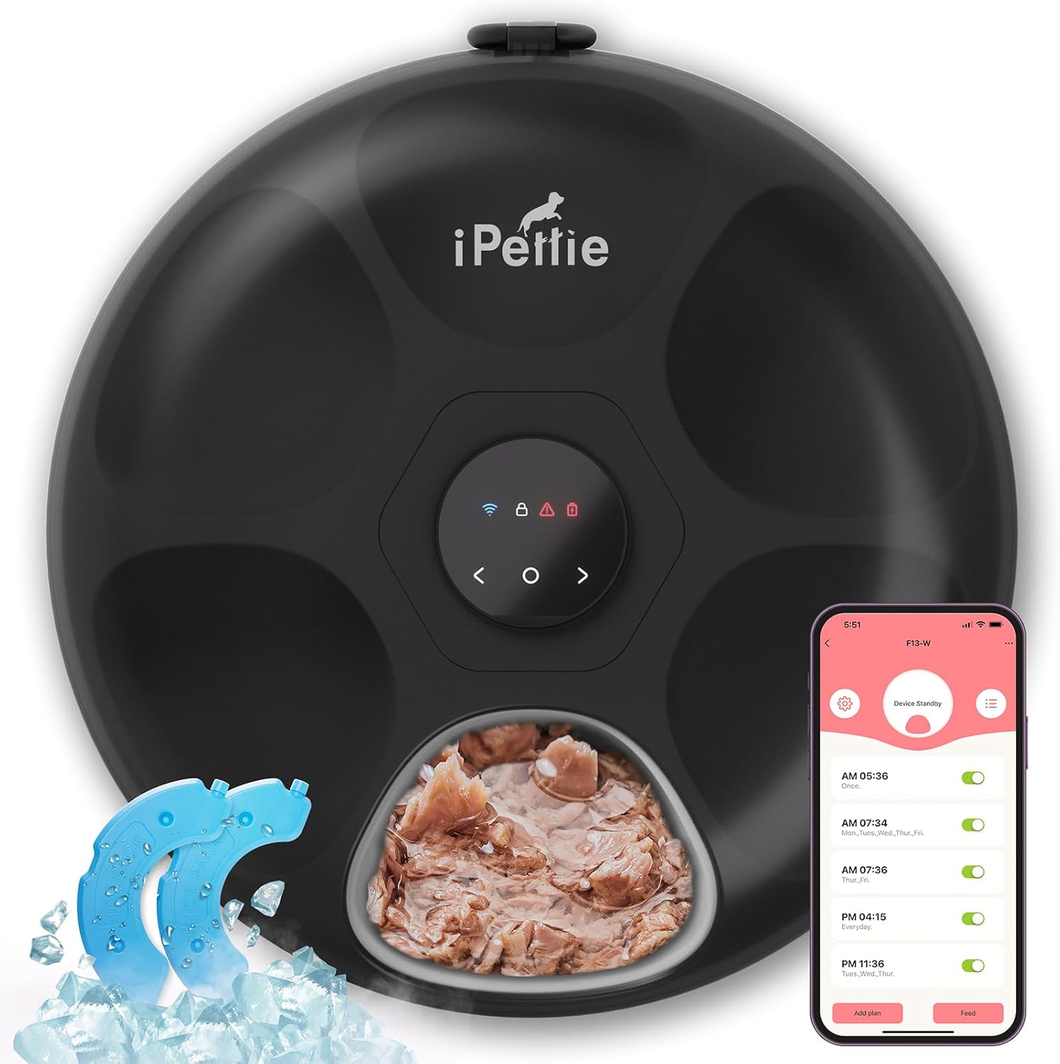 iPettie Donut Frost WiFi Feeder
