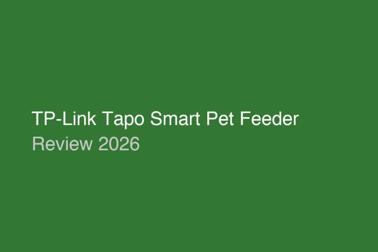 TP-Link Tapo Smart Pet Feeder with camera and dual stainless steel bowls