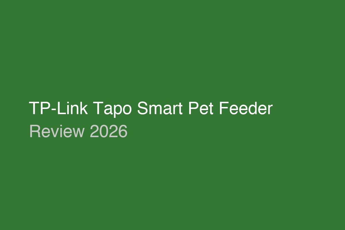TP-Link Tapo Smart Pet Feeder with camera and dual stainless steel bowls